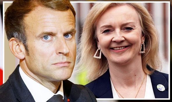 Emmanuel Macron Liz Truss