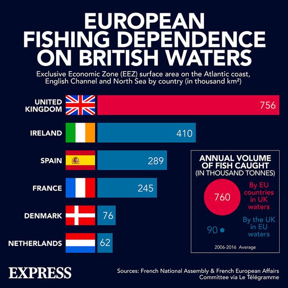 EU fishing: Many EU members rely on access to the UK's waters