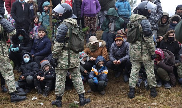Migrant crisis on Belarus-Poland border