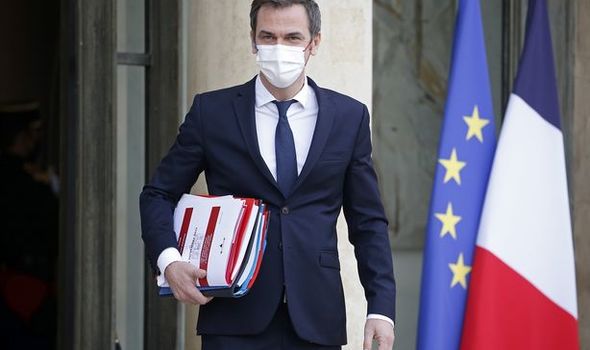French Health Minister Olivier Veran