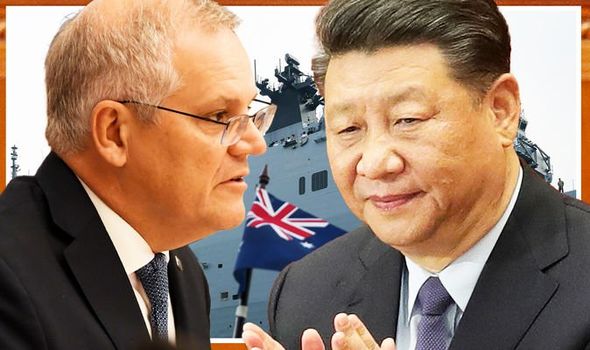 Scott Morrison Xi Jinping