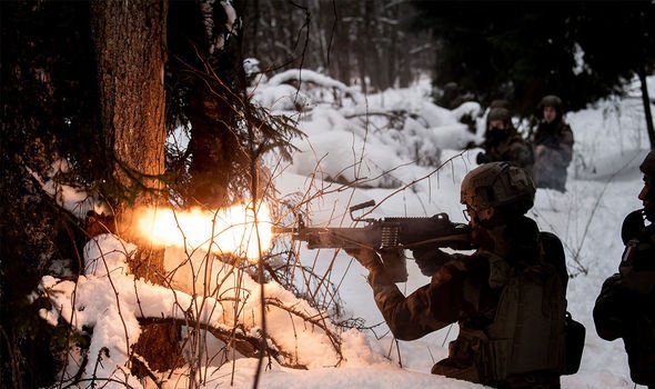 The Baltics: French soldiers take part in NATO military exercises in Estonia