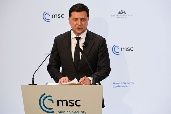 Ukrainian President Volodymyr Zelenskyy 