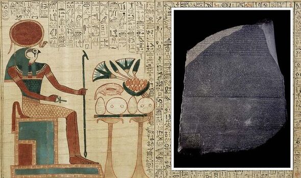 The Rosetta Stone and a Book of the Dead
